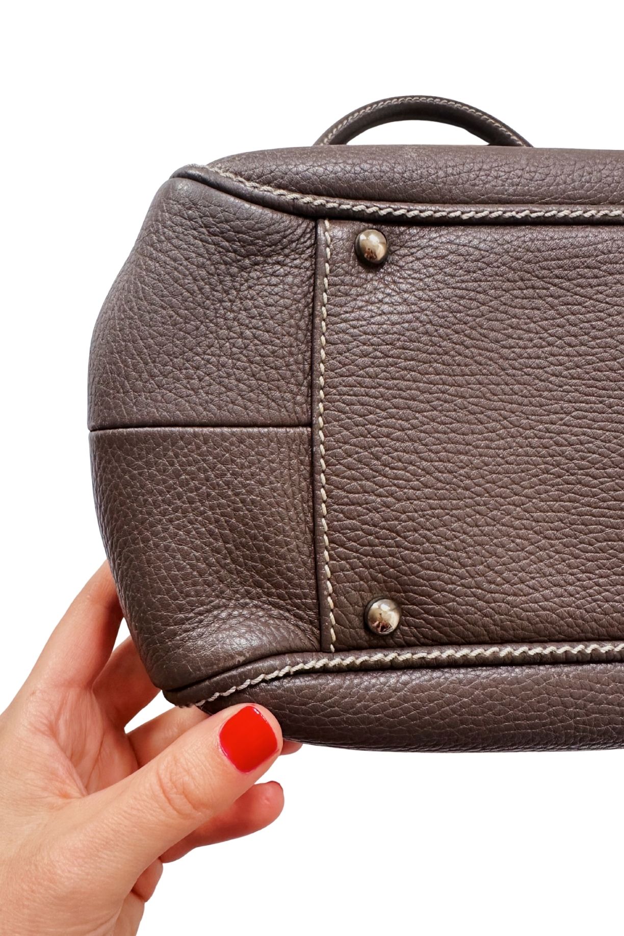 Vintage Chanel LAX Brown Shoulder Bag - Jillian Bremer