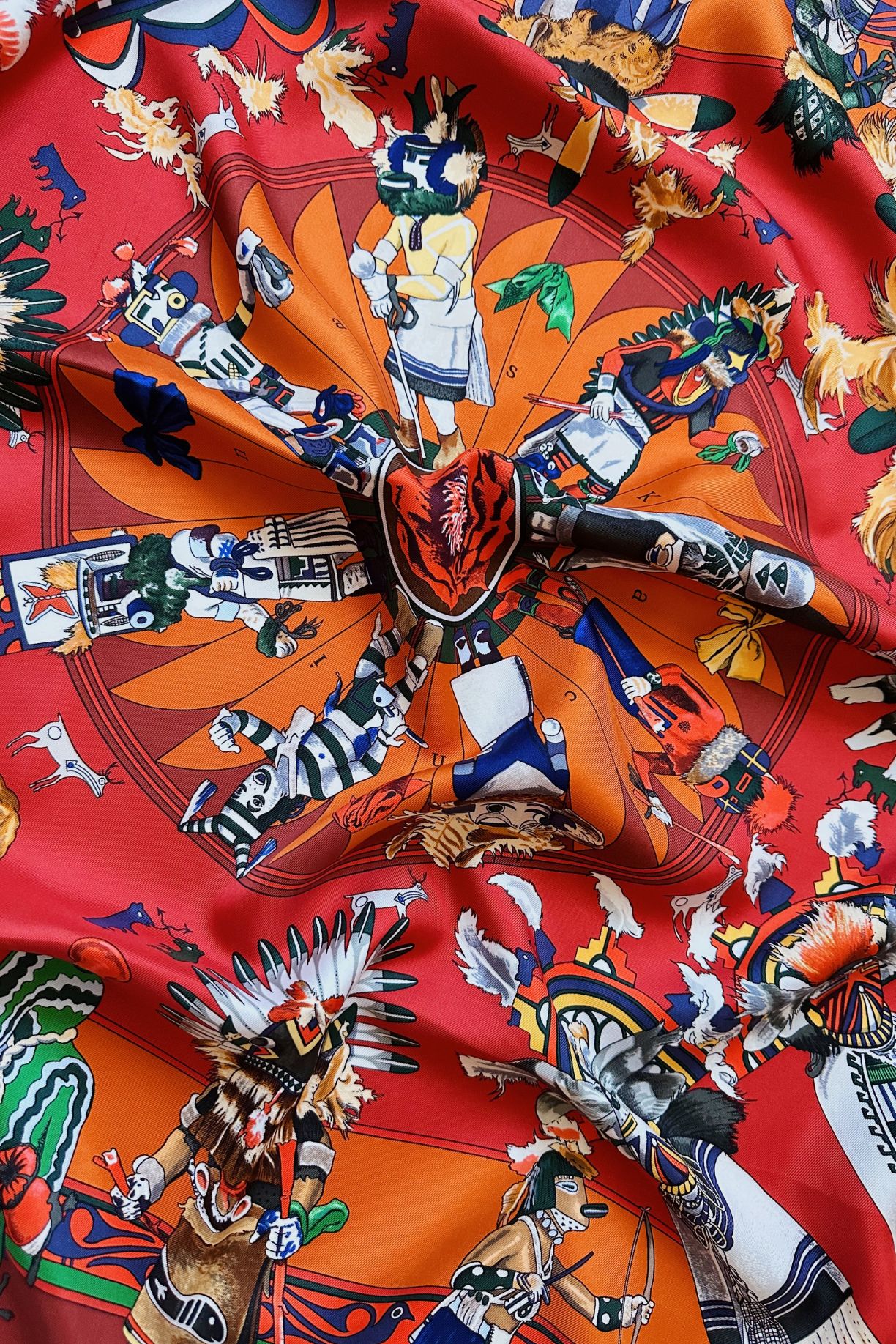 Vintage Hermès Kachina Scarf - Jillian Bremer